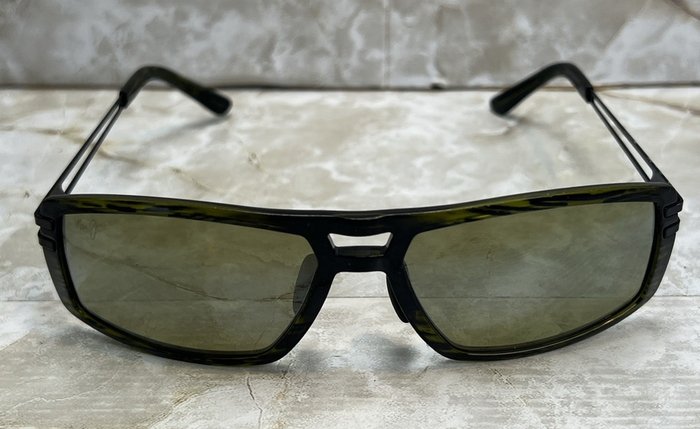 Maui Jim Sunglasses Malihini MJ-702-15C Olive Stripe 59-17-140 FRAMES ONLY